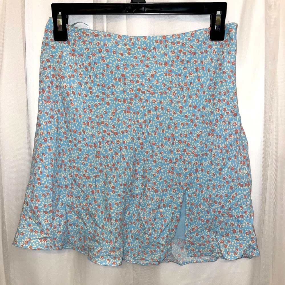 Cotton Candy LA Floral Mini Skirt Size M
